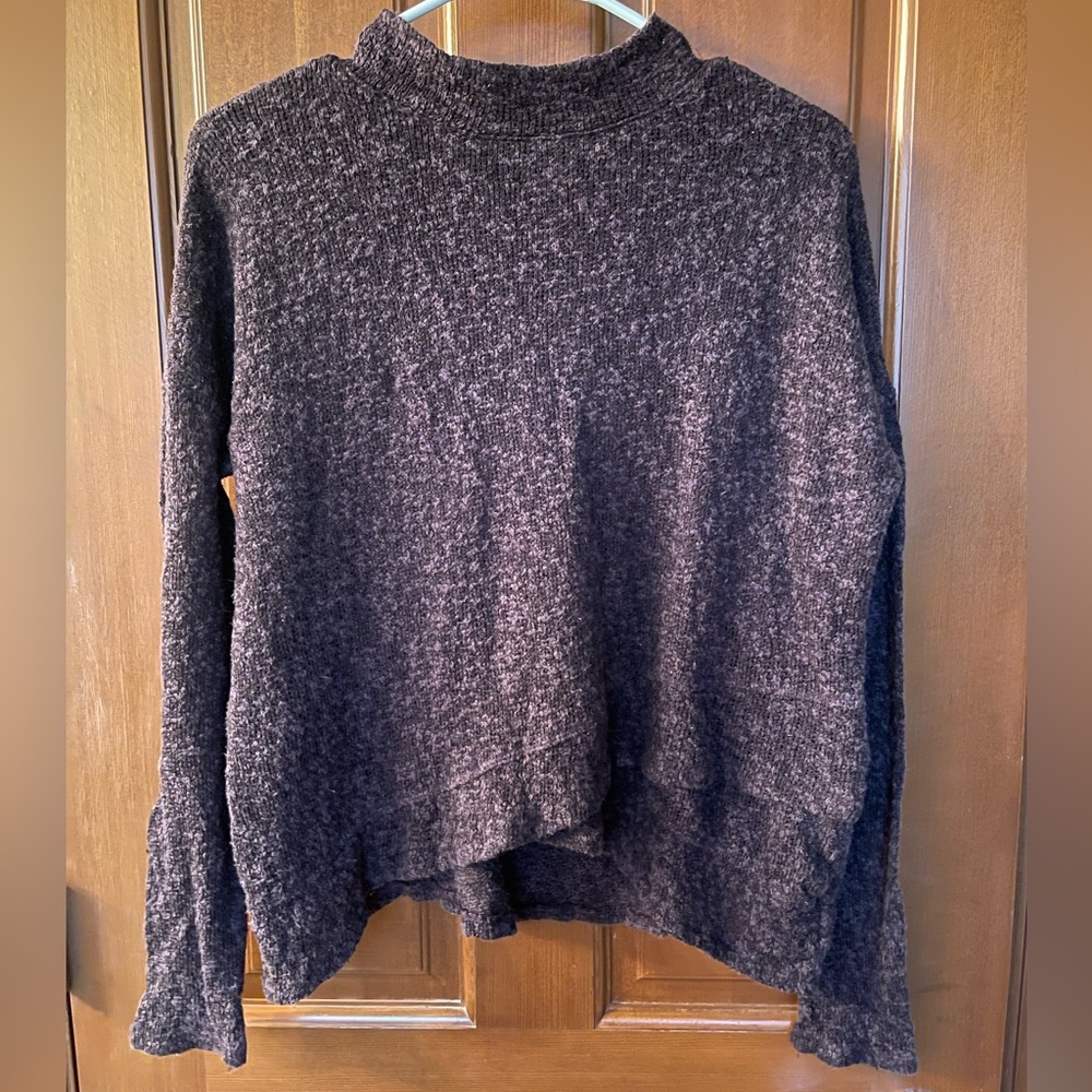 Purple American Eagle Sweater with Cross front detail